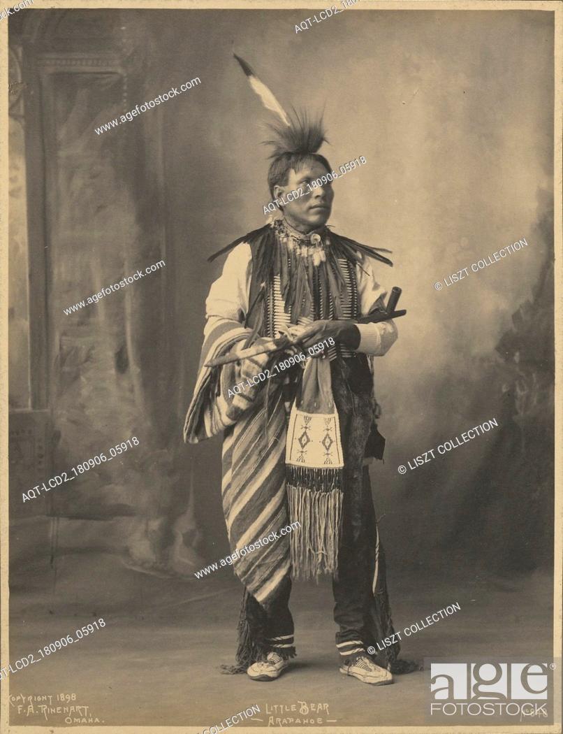Stock Photo: Alice Lone Bear, Sioux; Adolph F. Muhr (American, died 1913), Frank A. Rinehart (American, 1861 - 1928); 1899; Platinum print; 23.5 x 18.
