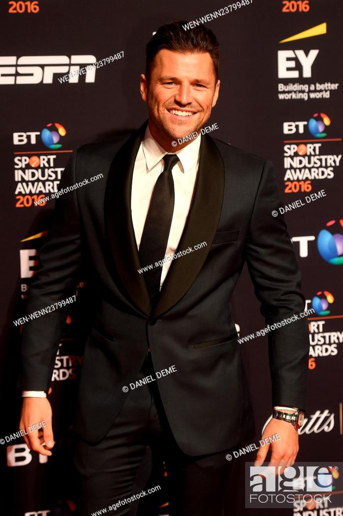 Stock Photo: BT Sports Industry Awards held at the Battersea Evolution - Arrivals. Featuring: Mark Wright Where: London, United Kingdom When: 28 Apr 2016 Credit: Daniel.