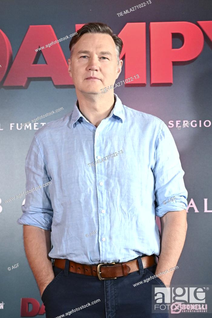 Stock Photo: Actor David Morrisey during Dampyr photocall in Rome, Italy 27 October 2022.