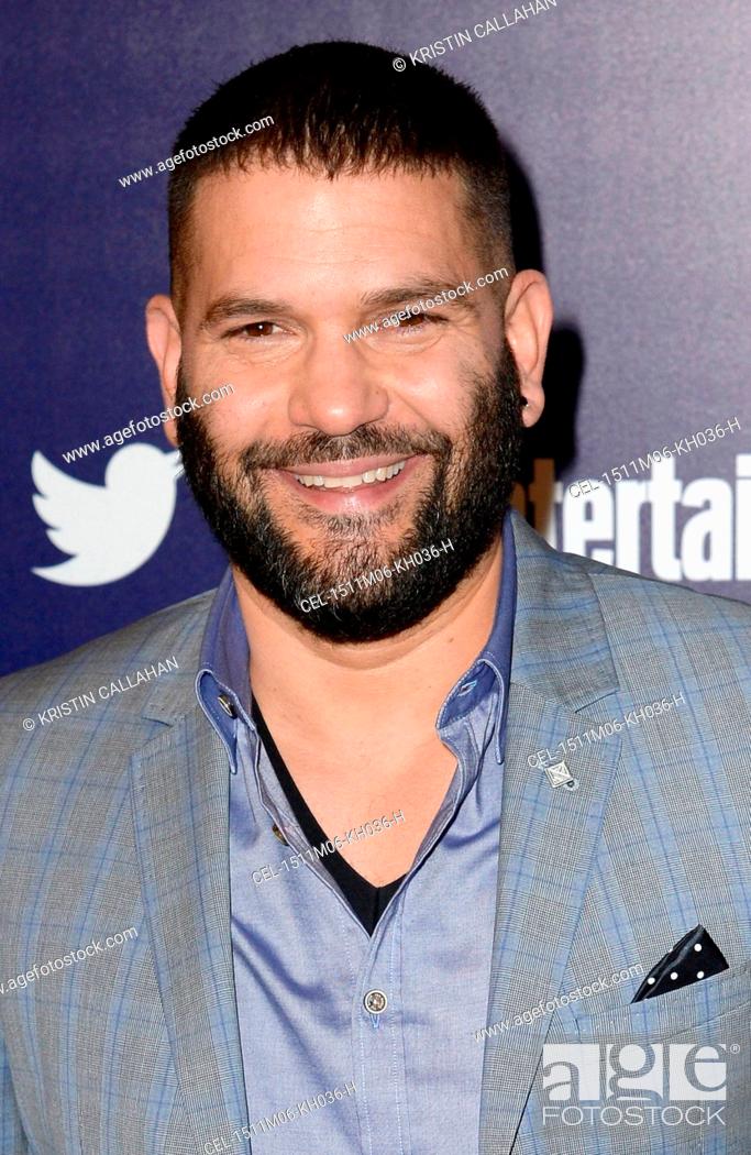 Stock Photo: Guillermo Diaz at arrivals for Entertainment Weekly and People Upfronts Party, The High Line Hotel, New York, NY May 11, 2015.