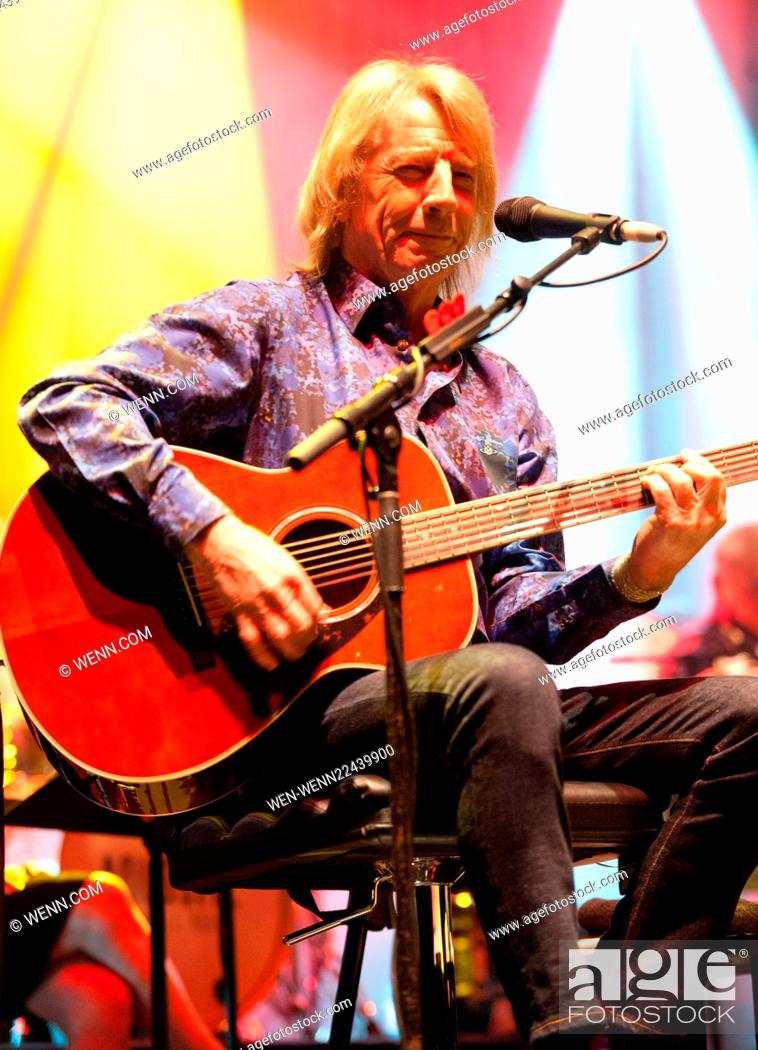 Stock Photo: Status Quo performing an acoustic show at the Royal Albert Hall Featuring: Rick Parfitt Where: London, United Kingdom When: 30 Apr 2015 Credit: WENN.