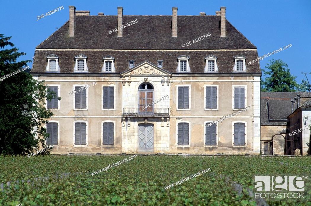 Management Shabby However Chateau Marey-Monge, 1802, Chateau de Pommard, Burgundy, Stock Photo,  Picture And Rights Managed Image. Pic. DAE-A2004770 | agefotostock
