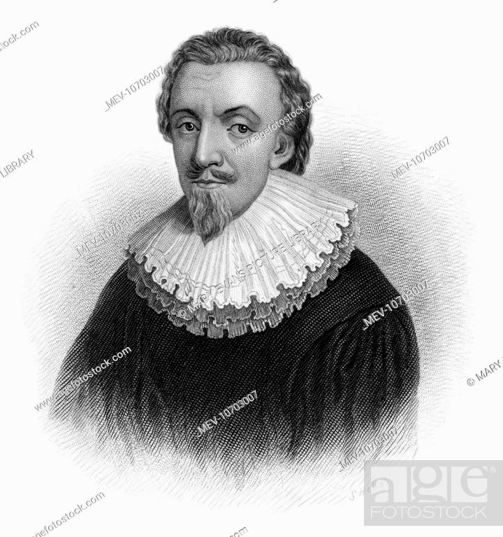 Stock Photo: George Calvert, 1st Lord Baltimore (1580-1632) Colonial Entrepreneur, 8th Propriertary Governor of Newfoundland, who acquired Maryland although he had never.