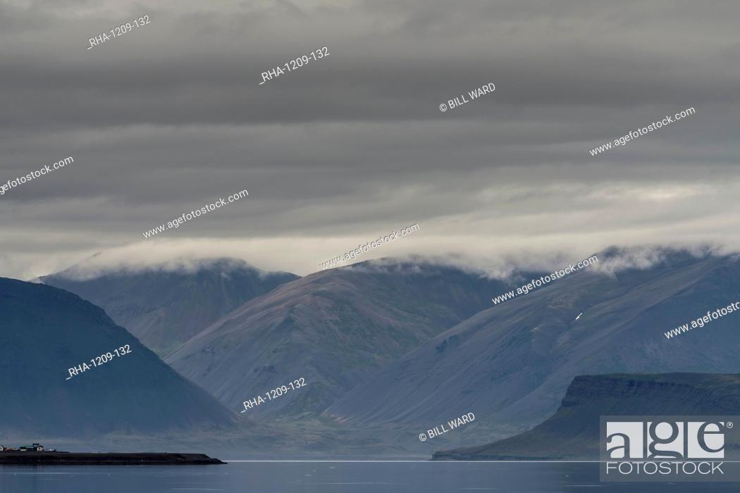 Photo de stock: Sudurfirdir, Westfjords, Iceland, Polar Regions.