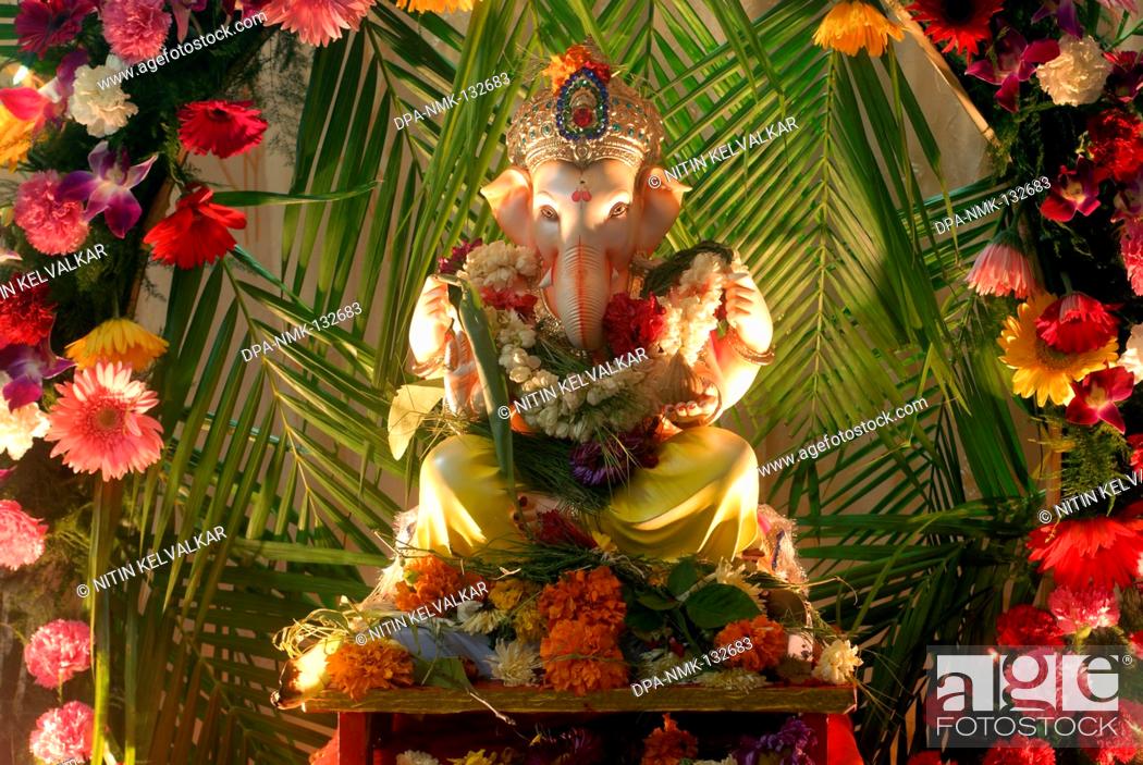 20 Ganpati Flower Decoration Ideas to Consider in 2023 - with Images