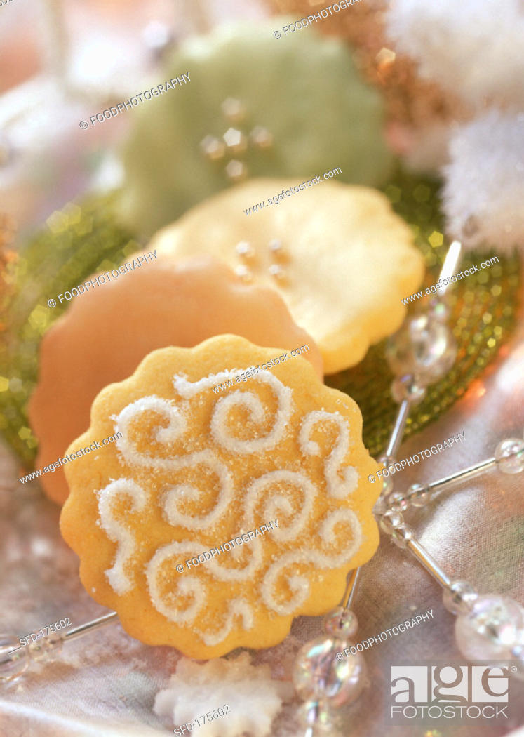 Stock Photo: Sevillanas (Brazilian Christmas biscuits, 2).