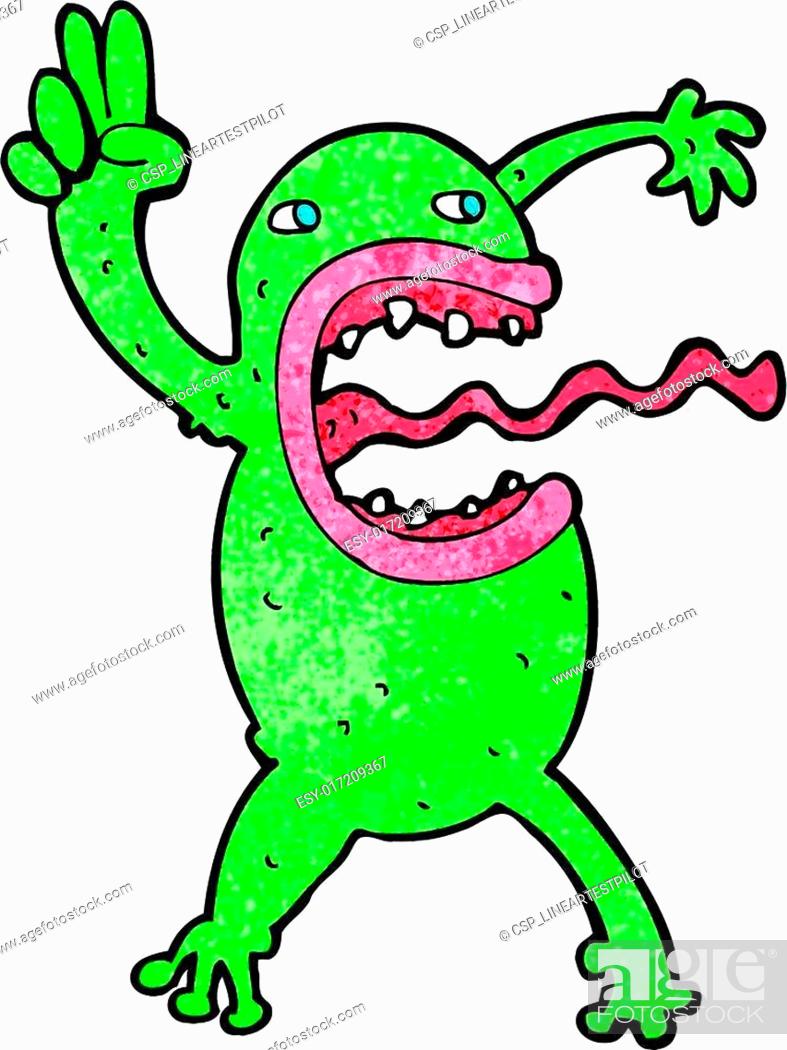 cartoon crazy frog, Stock Vector, Vector And Low Budget Royalty Free Image.  Pic. ESY-017209367 | agefotostock