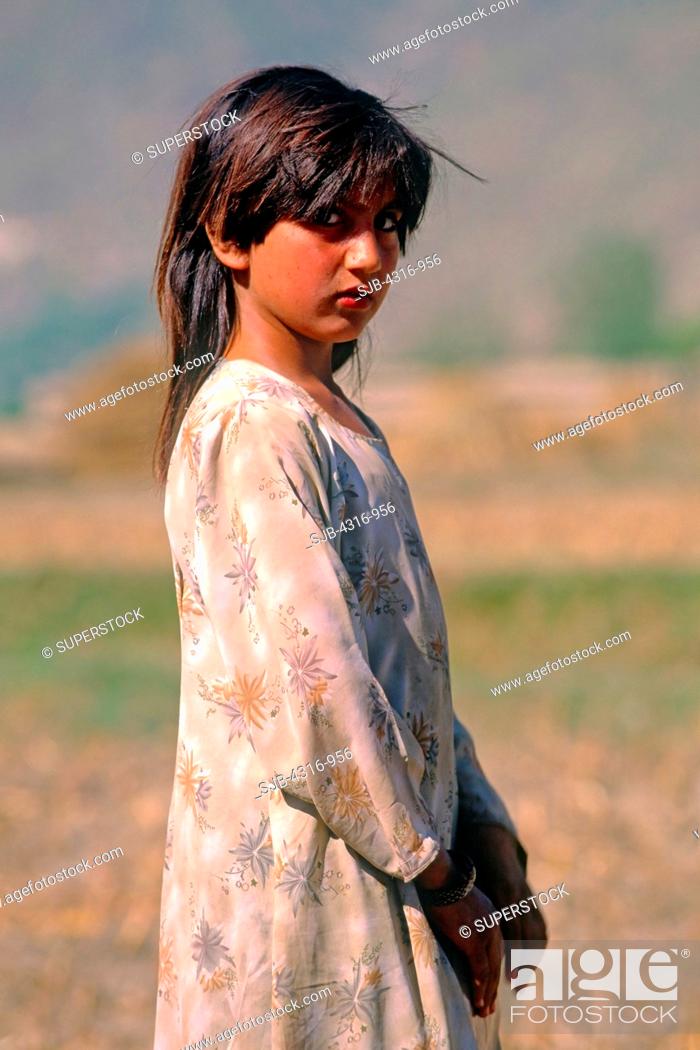 Young Afghan Girl, Stock Photo, Picture And Rights Managed Image. Pic.  SJB-4316-956 | agefotostock