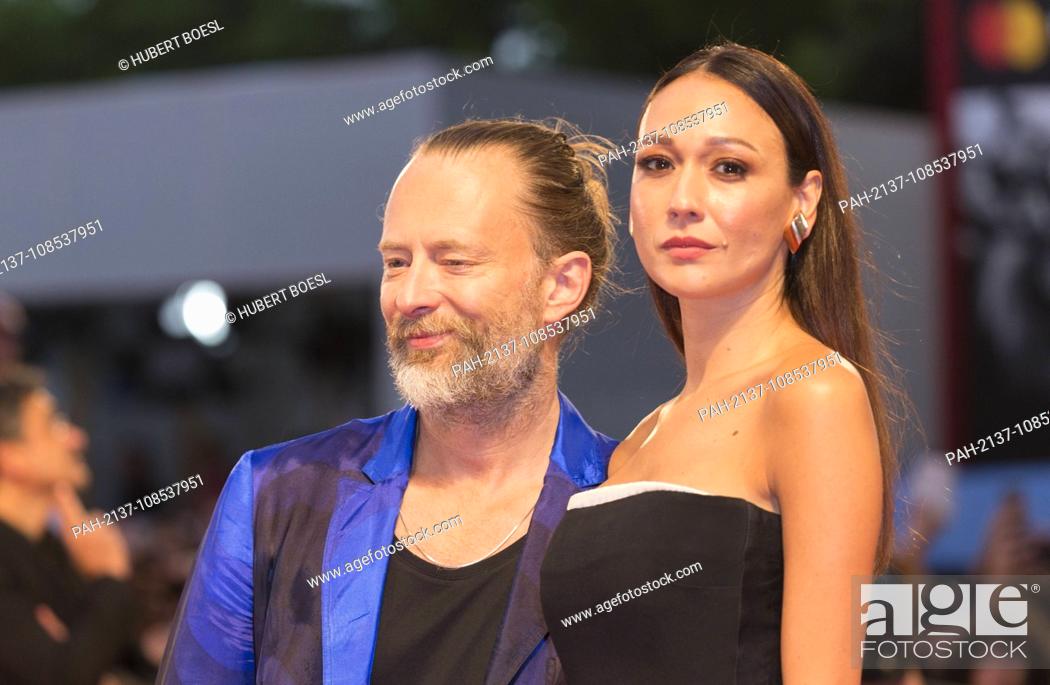 Thom Yorke and Dajana Roncione on the red carpet for the Premiere of  Suspiria in Venice - YouTube