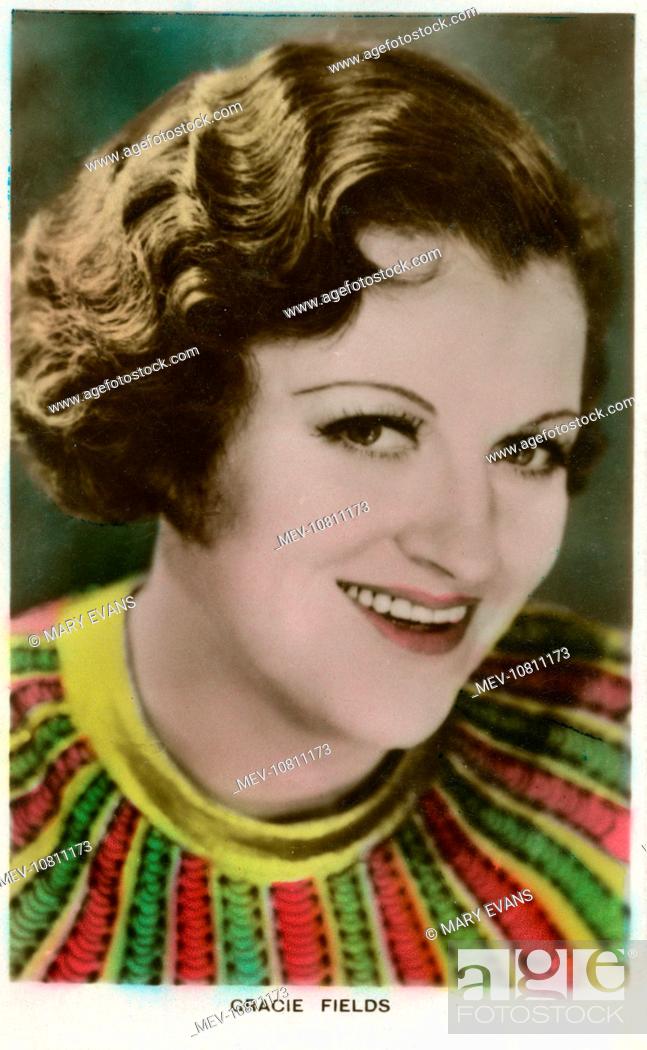 Stock Photo: Gracie Fields (1898-1979), English singer and actress.