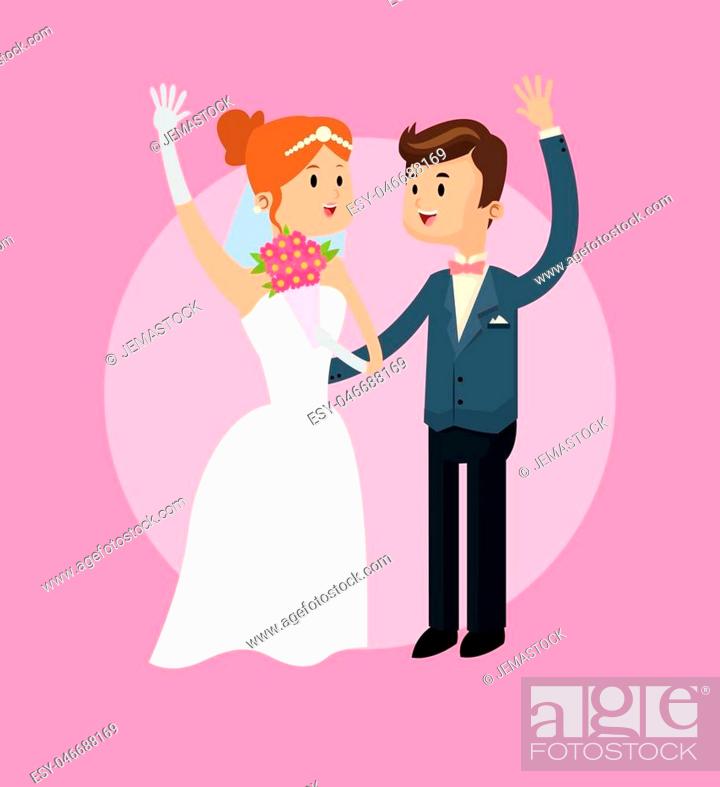 couple cartoon girl boy man woman save the date wedding icon, Stock Vector,  Vector And Low Budget Royalty Free Image. Pic. ESY-046688169 | agefotostock