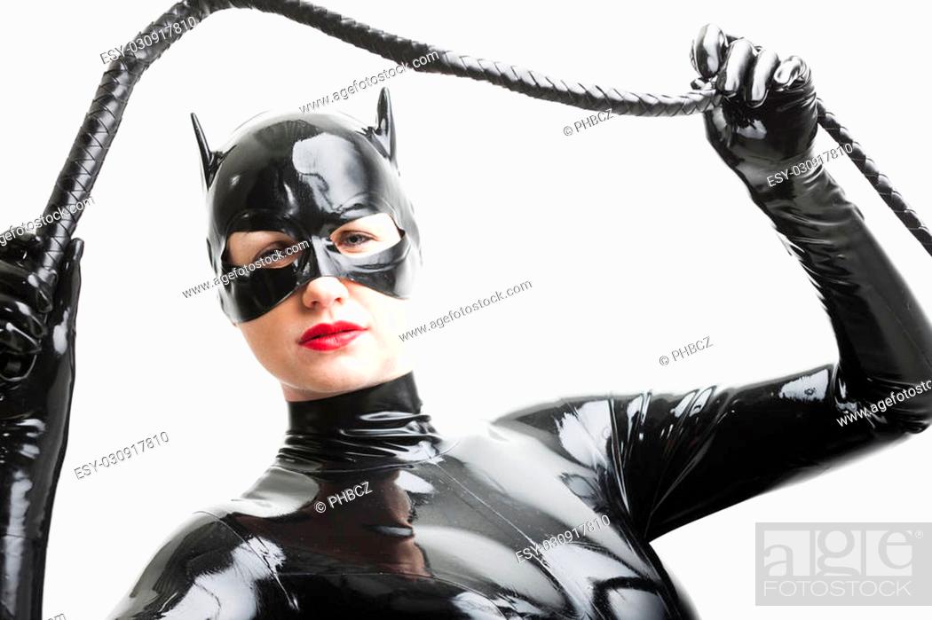 Dominant Girls In Latex And Boots Whipping Men