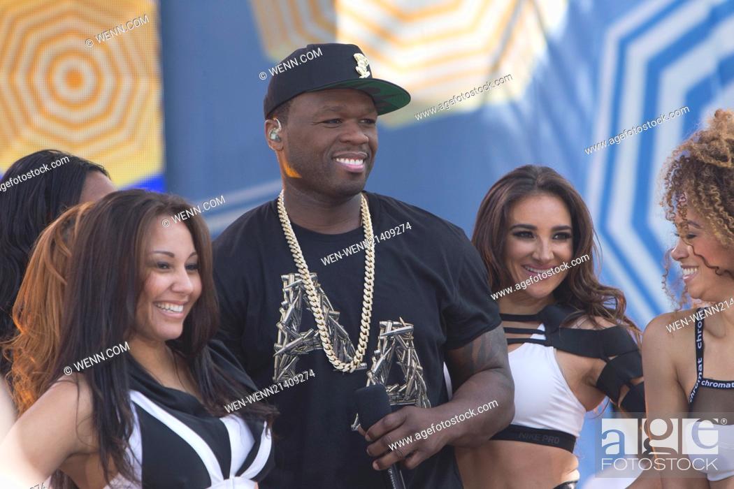 50 Cent performs live on Good Morning America to promote 'Animal Ambition'  his first album in five..., Stock Photo, Picture And Rights Managed Image.  Pic. WEN-WENN21409274 | agefotostock