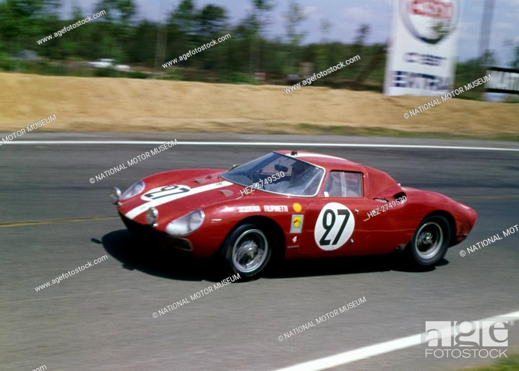 Stock Photo: Ferrari 275LM, Spoerry - Boller, 1965 Le Mans. Creator: Unknown.