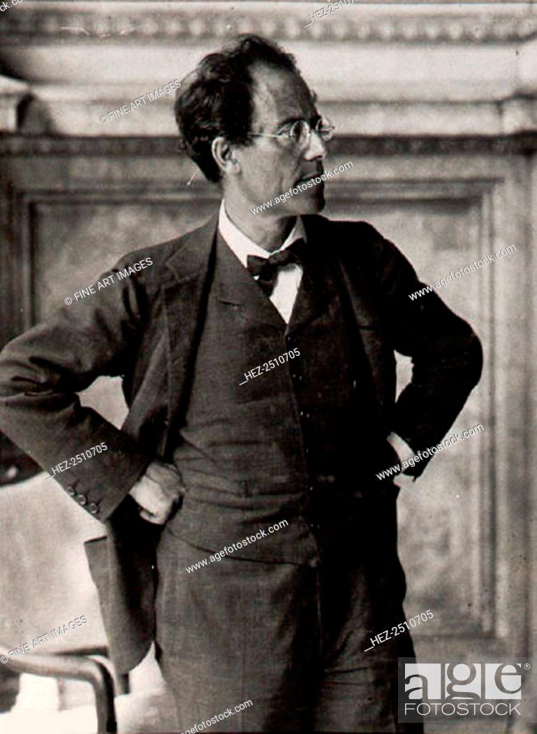 Gustav Mahler,1860-1911,late-Romantic composer,leading conductor of generation 