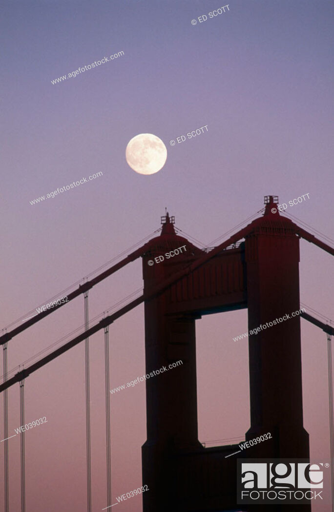 Stock Photo: Golden Gate Bridge, San Francisco. California, USA.