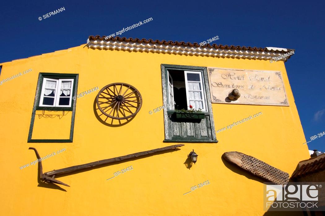 Stock Photo: Hotel Rural Senderos de Abona in Granadilla Tenerife Canary Islands Spain.