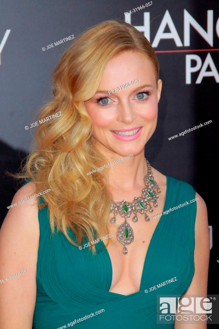Stock Photo: Heather Graham at the Premiere of Warner Bros. Pictures' The Hangover Part III (3). Arrivals held at Westwood Village Theater in Westwood, CA, May 20, 2013.