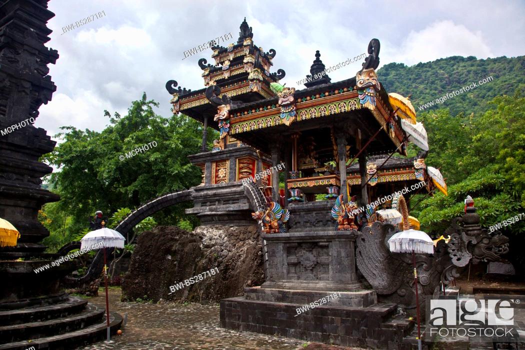 Stock Photo: Hindu temple Pura Melanting, Indonesia, Bali, Pemuteran.