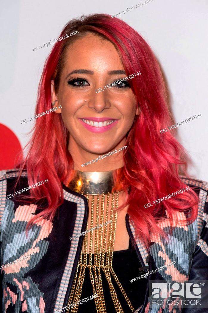 Jenna Mourey, Jenna Marbles at the press conference for Madame Tussauds New York Unveils Wax..., Stock Photo, Picture And Rights Managed Image. Pic. CEL-1526O08-QY001-H | agefotostock