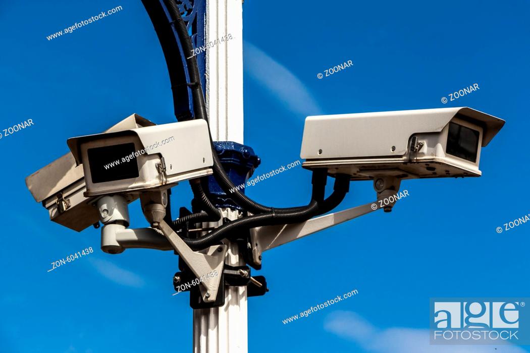 big brother - surveillance cameras, Stock Photo, Picture And Rights Managed  Image. Pic. ZON-6041438 | agefotostock