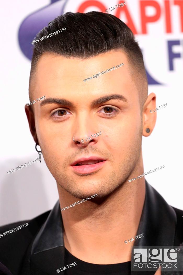 Stock Photo: Capital FM's Jingle Bell Ball 2014 at The O2 - Arrivals Featuring: Jami Hensley, Union J Where: London, United Kingdom When: 06 Dec 2014 Credit: Lia Toby/WENN.
