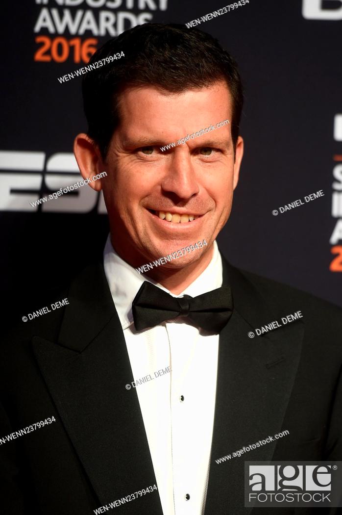 Stock Photo: BT Sports Industry Awards held at the Battersea Evolution - Arrivals. Featuring: Tim Henman Where: London, United Kingdom When: 28 Apr 2016 Credit: Daniel.
