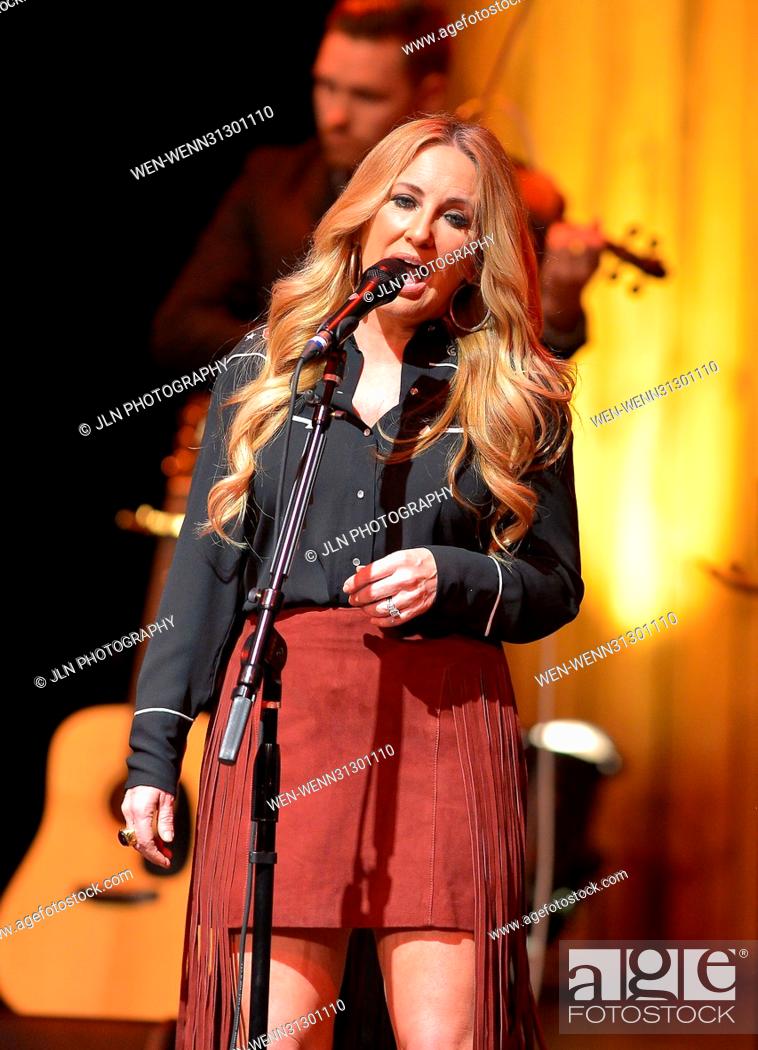 Lee Ann Womack performs live onstage at the Amaturo Theater at Broward  Center for the Performing..., Stock Photo, Picture And Rights Managed  Image. Pic. WEN-WENN31301110 | agefotostock