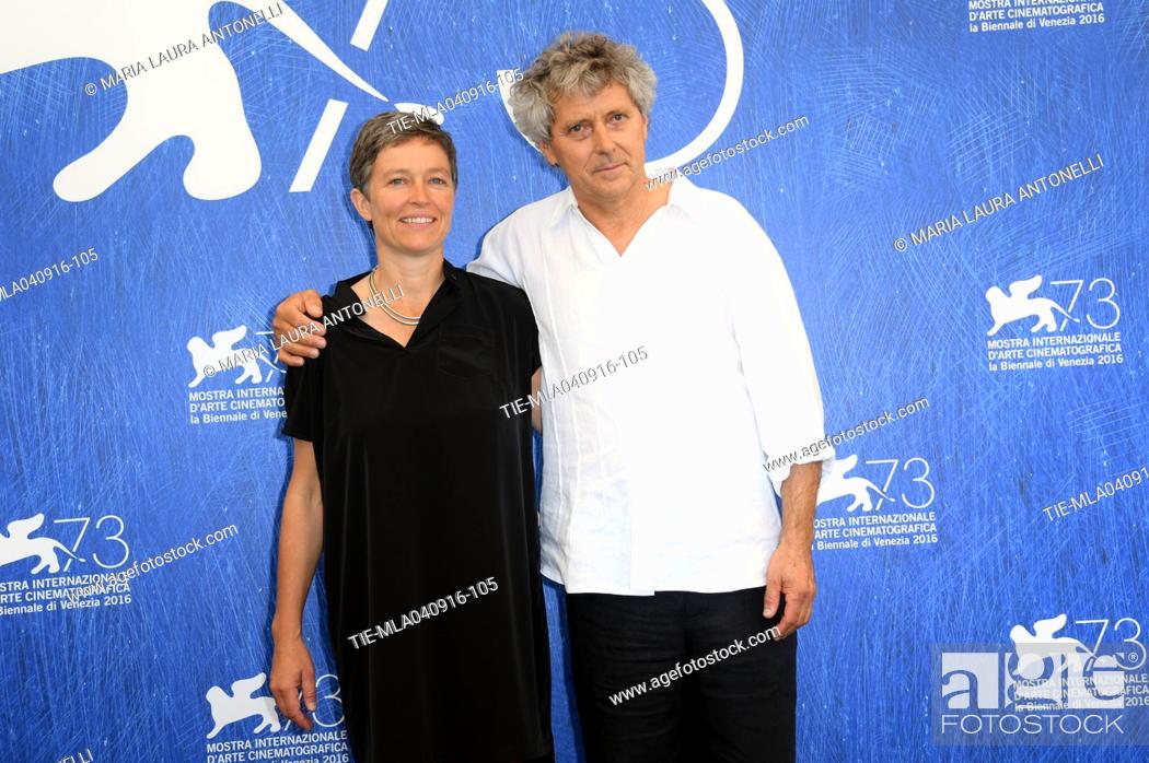 Felix Rohner, Sabina Scharer during the photocall of the film Spira Mirabilis, Stock Photo, Picture And Rights Managed Pic. TIE-MLA040916-105 | agefotostock