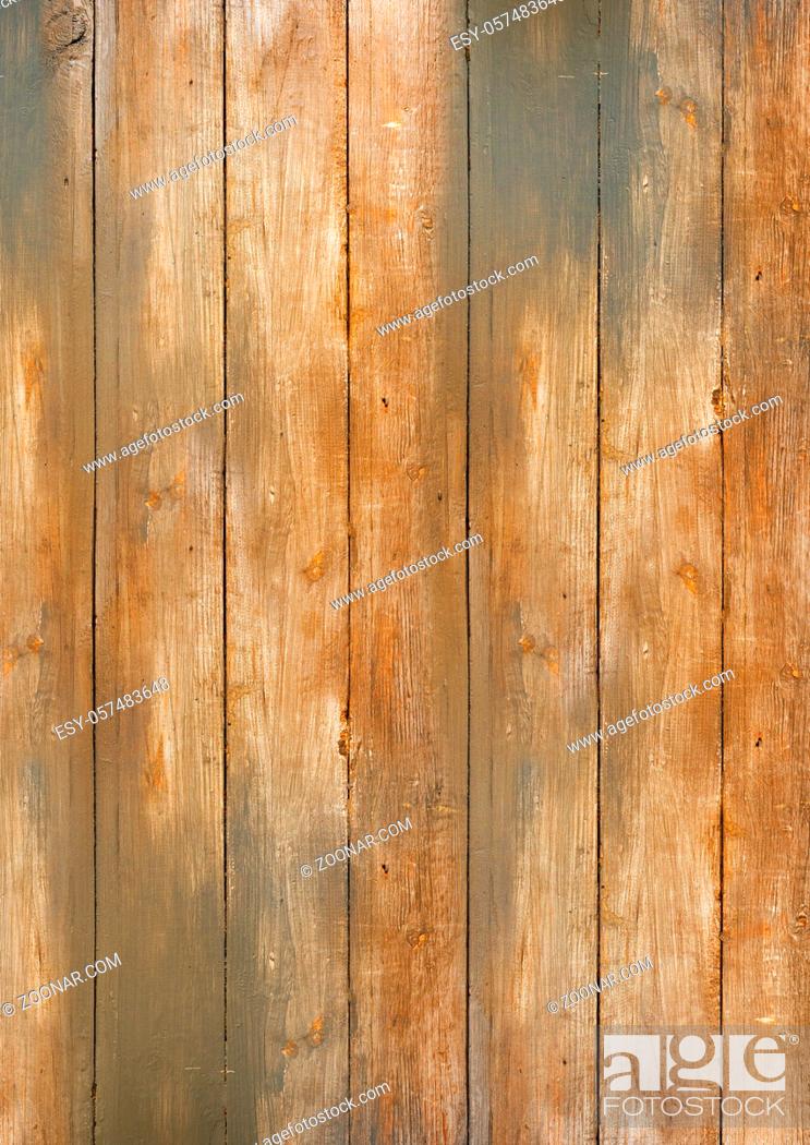Stock Photo: Old rough wood board background texture.