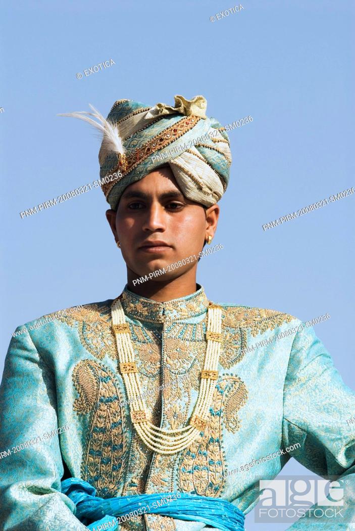 Rajasthani Traditional Fancy Dress Costume For Boys – Sanskriti Fancy  Dresses