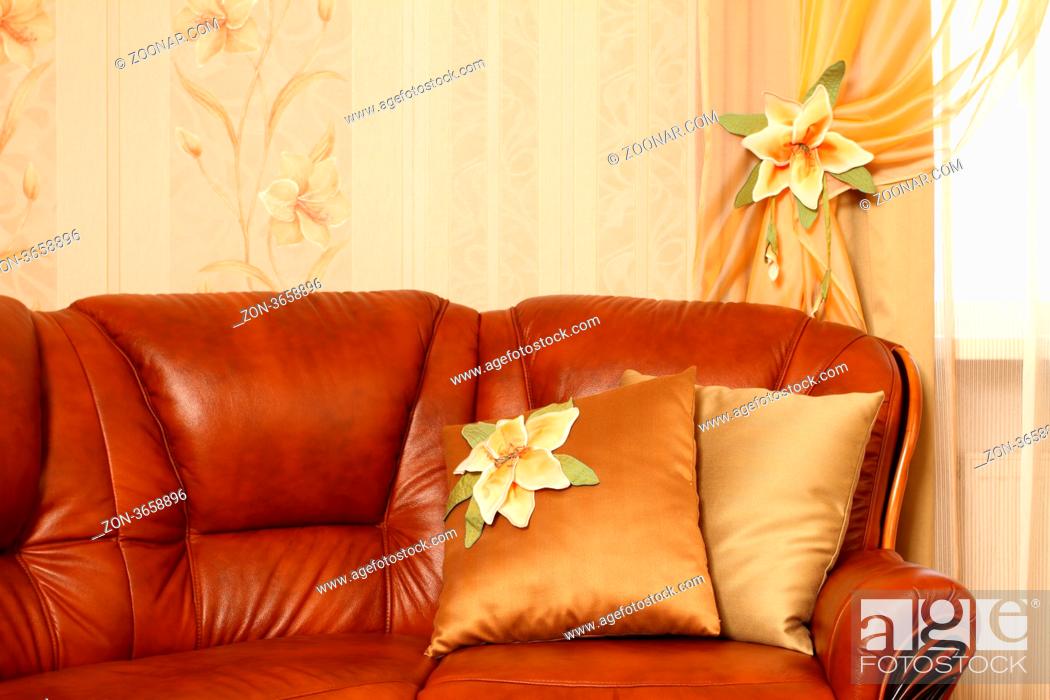 Brown Leather Sofa With Beautiful, Beautiful Brown Leather Couches