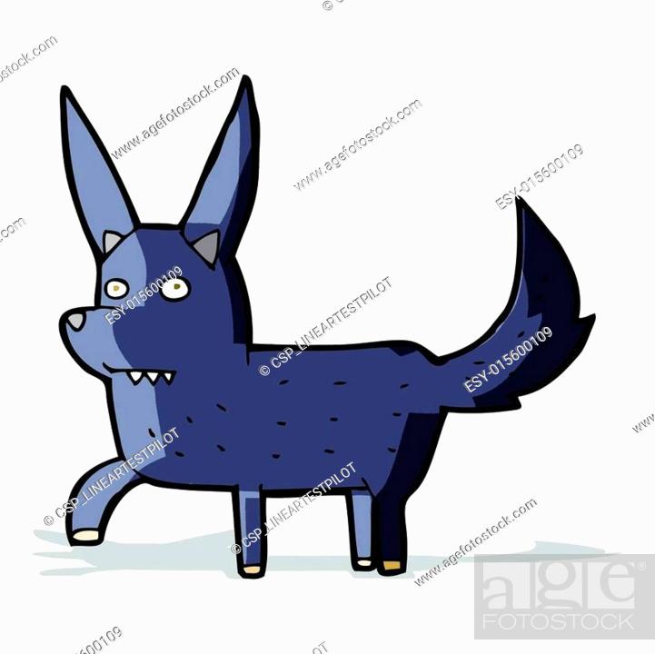 cartoon wild dog, Stock Vector, Vector And Low Budget Royalty Free Image.  Pic. ESY-015600109 | agefotostock