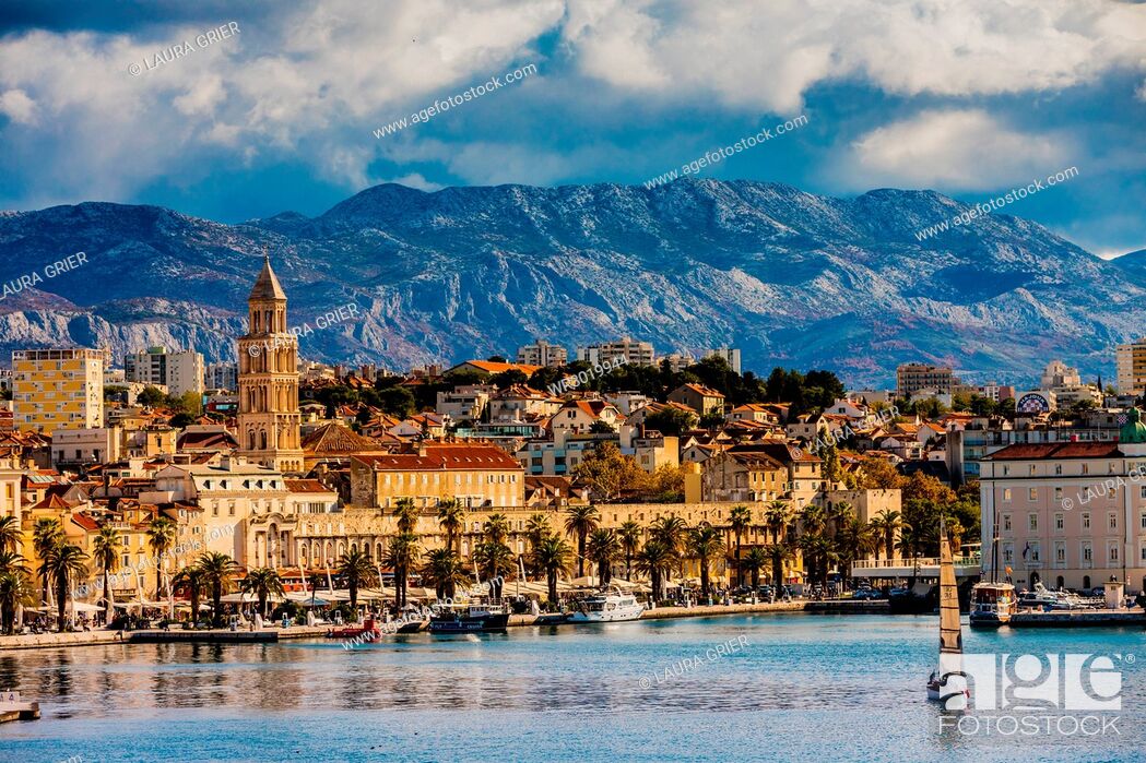 Stock Photo: View of Trogir, Croatia, Europe.