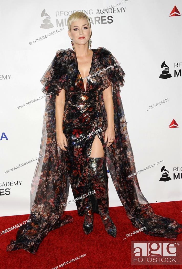 Stock Photo: Katy Perry at the 2019 MusiCares Person Of The Year Honoring Dolly Parton held at the Los Angeles Convention Center in Los Angeles, USA on February 8, 2019.