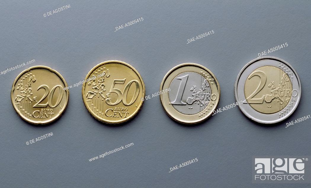 Euro Münzbox für 20 Cent 1 Euro SILBERGRAU mit Wertangaben 50 Cent