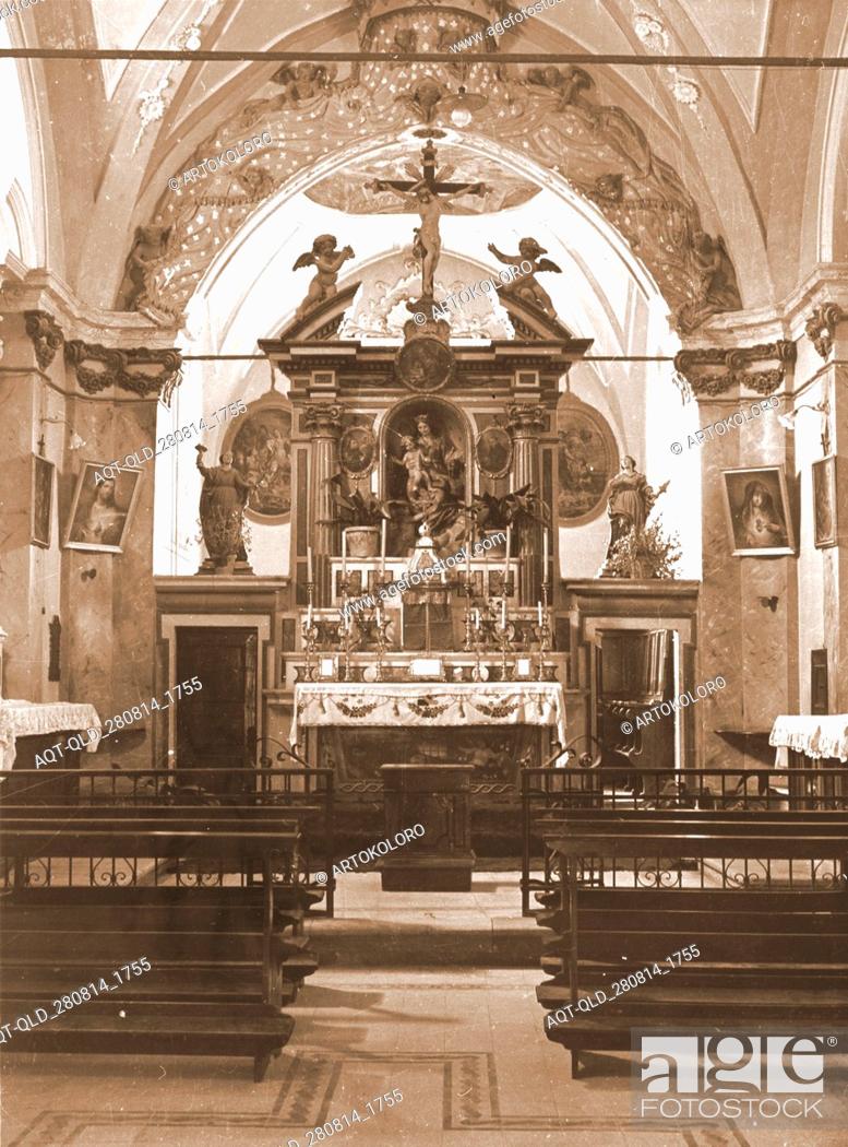 Stock Photo: Abruzzo, L'Aquila, Fossa, Convent of S. Angelo d'Ocre, Italy, 20th century, photo, photography, Europe.