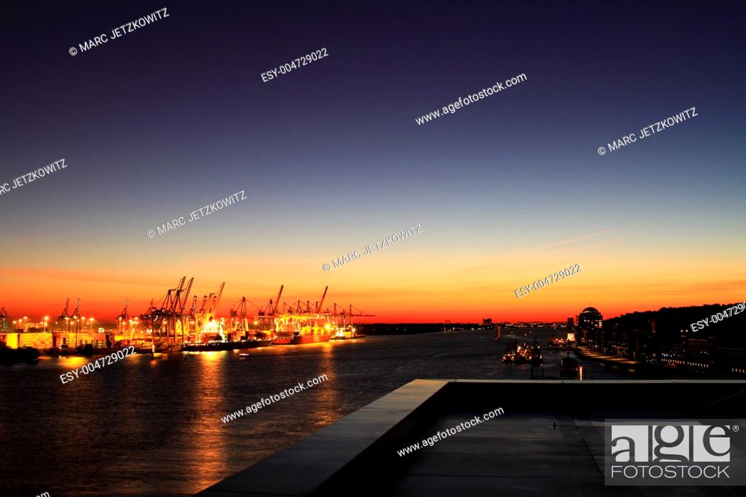 Stock Photo: Docklands Hamburg.