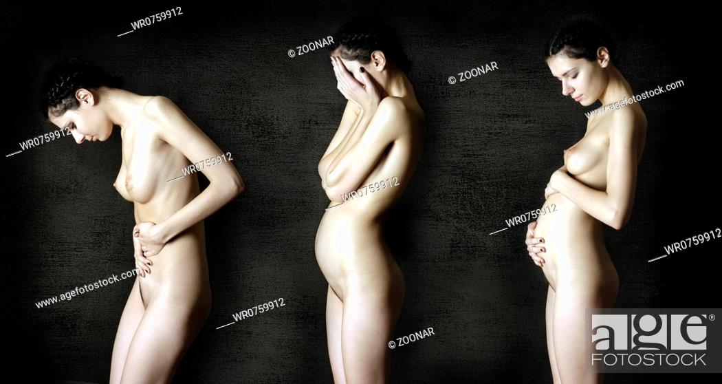 Free pictures of naked pregnant women Three Stages Of Pregnancy Naked Pregnant Women Stock Photo Picture And Royalty Free Image Pic Wr0759912 Agefotostock