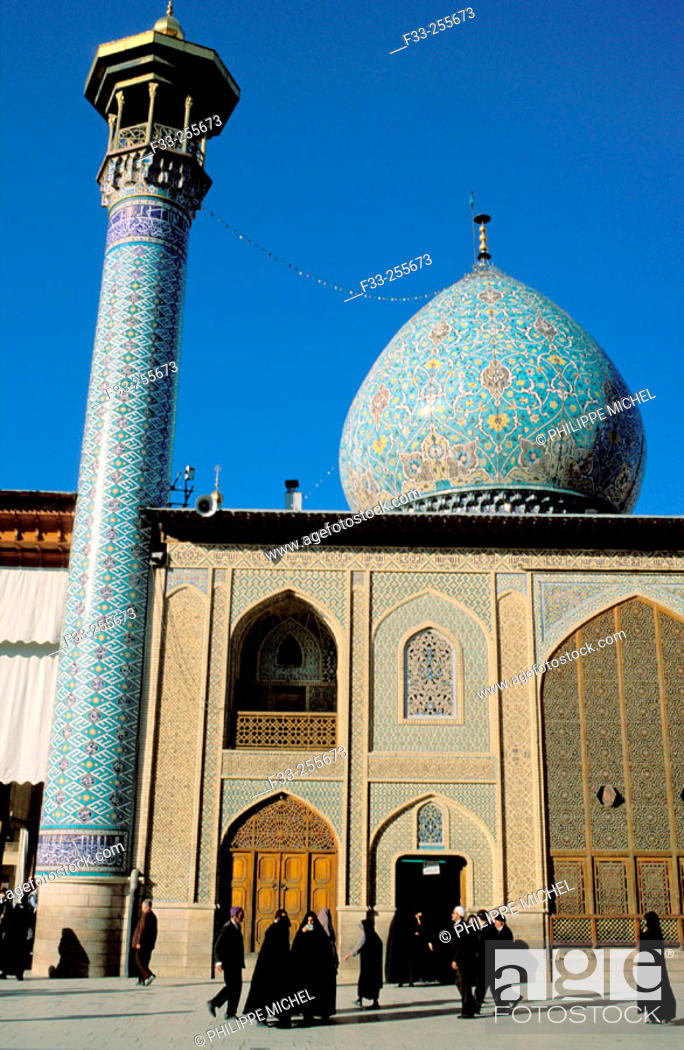Stock Photo: Shah Cheragh shrine (1344-49). Shiraz. Iran.