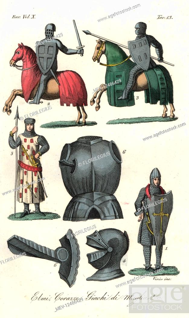 Medieval Warrior Armor Suit Horse Armor Suit Combat Armor Suit Frog Mouthed Helm