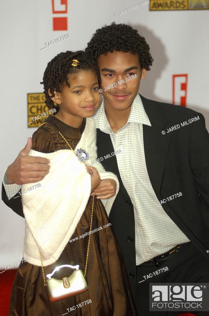 Stock Photo: Willow Smith and Trey Smith attends red carpet arrivals for the 12th Critics' Choice Awards at the Santa Monica Civic Auditorium on January 12.