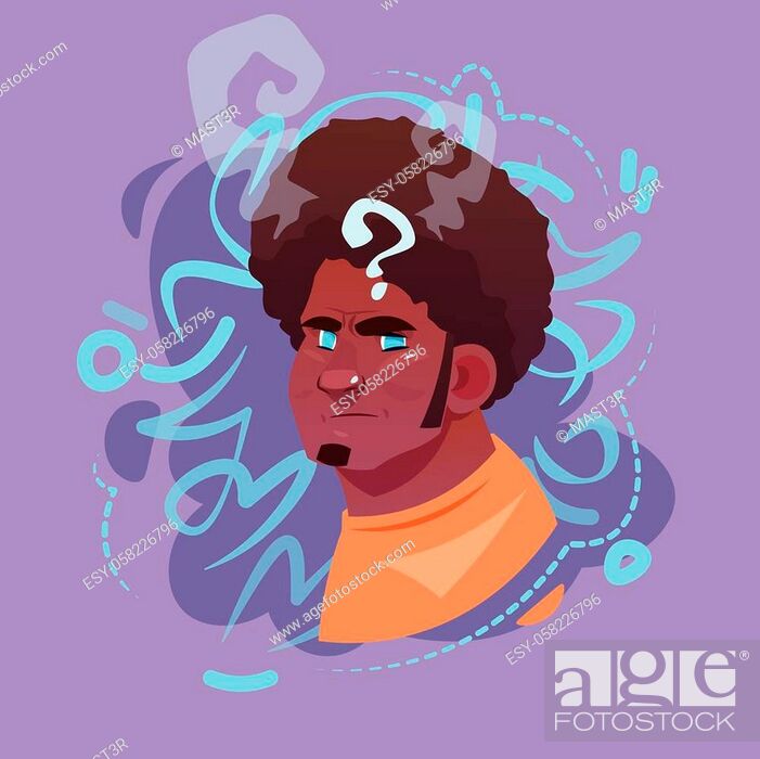 Profile Icon Arab Male Emotion Avatar, Muslim Man Cartoon Portrait Serious  Face Flat Vector..., Stock Vector, Vector And Low Budget Royalty Free  Image. Pic. ESY-058226796 | agefotostock
