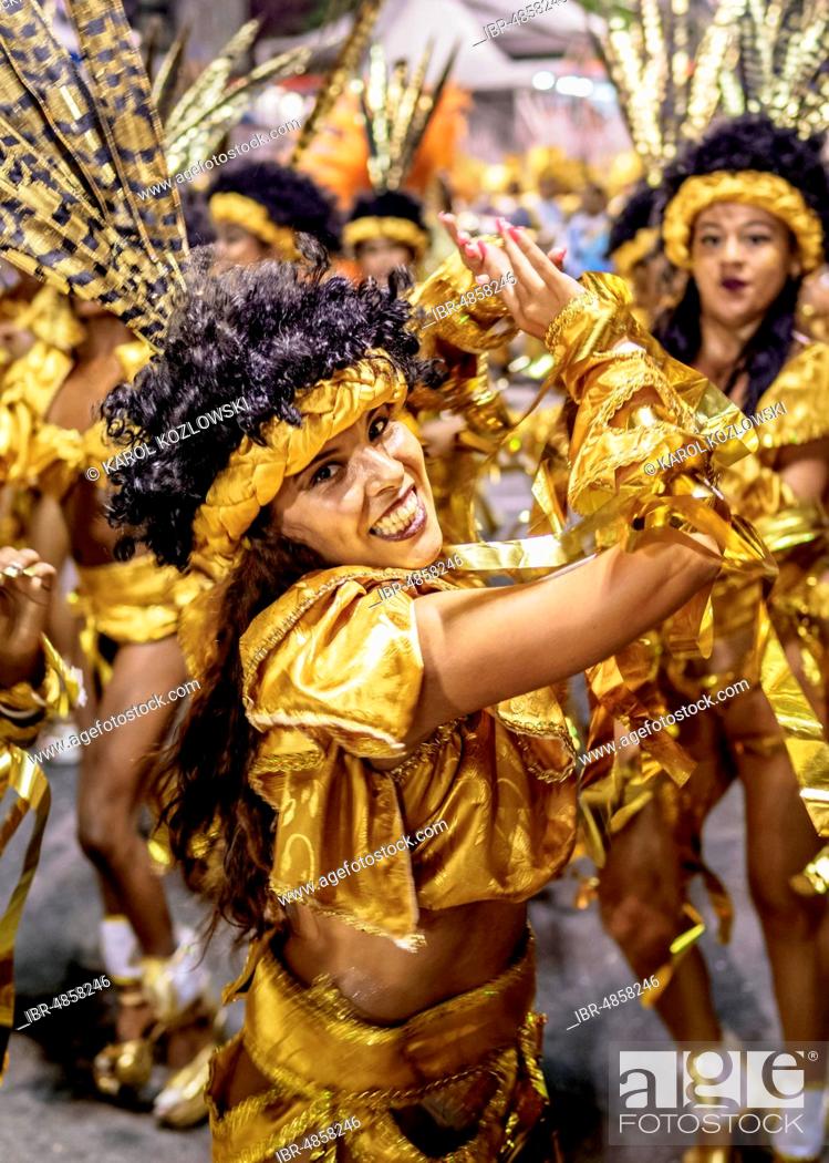 Samba Dancer At The Carnival Parade In Rio De Janeiro Brazil Stock Photo Picture And Rights Managed Image Pic Ibr Agefotostock