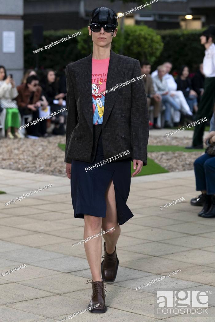 MARTINE ROSE runway show during London Fashion Week Menswear SS20 ...