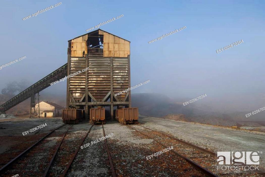 Stock Photo: mineral carrier.