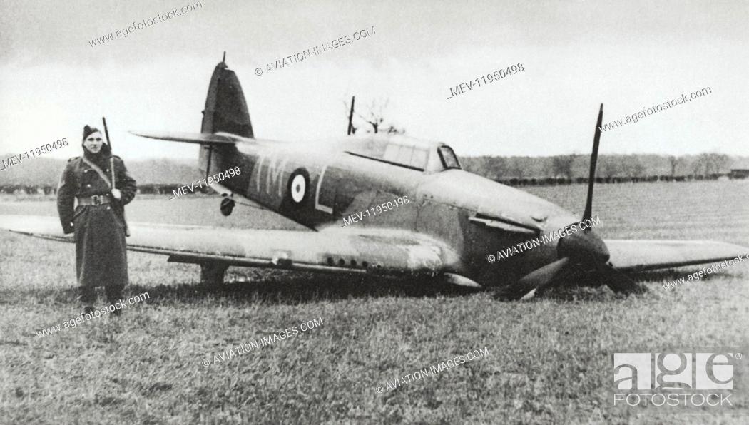 Royal Air Force Hurricane Fighter Plane,SS Empire Tide HistoricalFindings Photo