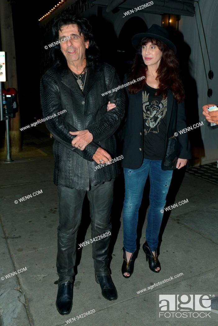 Alice Cooper And Wife Sheryl Goddard Out For Dinner In Beverly Hills, Stock  Photo, Picture And Rights Managed Image. Pic. Wen-34226820 | Agefotostock