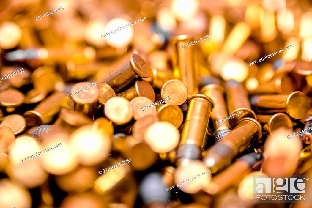 Ammo box full of bullets shot with a macro lens, Stock Photo, Picture And  Low Budget Royalty Free Image. Pic. ESY-054920245 | agefotostock