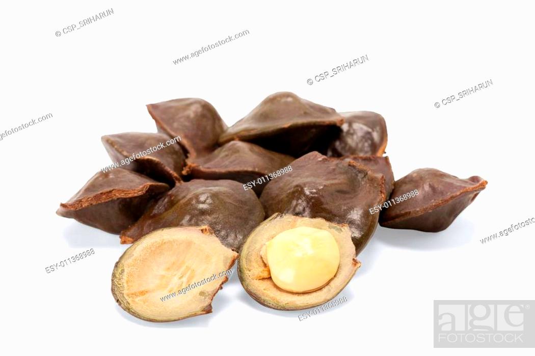 Stock Photo: Archidendron Jiringa seeds.